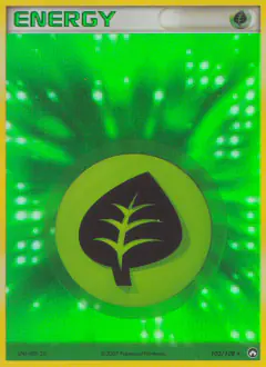 Grass Energy Rare Holo card from Power Keepers