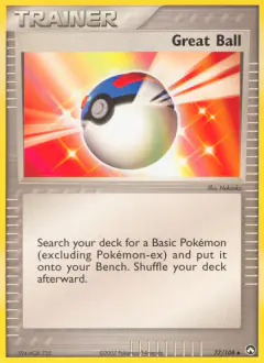Great Ball Uncommon card from Power Keepers