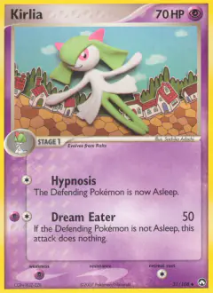 Kirlia Uncommon card from Power Keepers