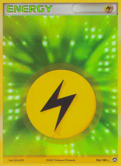 Lightning Energy Rare Holo card from Power Keepers