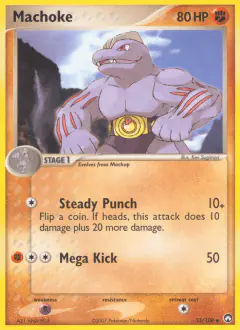 Machoke Uncommon card from Power Keepers