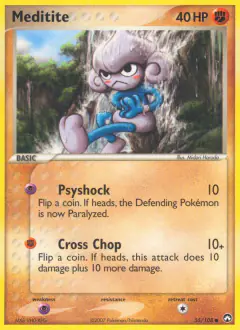 Meditite Common card from Power Keepers