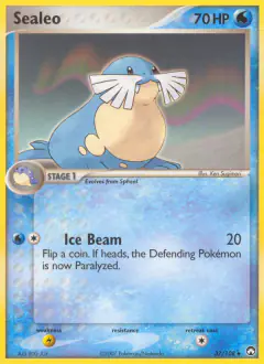 Sealeo Uncommon card from Power Keepers