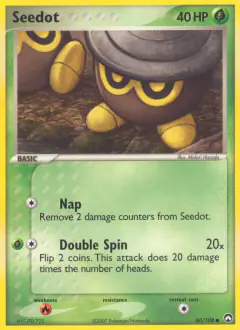 Seedot Common card from Power Keepers