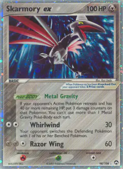 Skarmory ex Rare Holo EX card from Power Keepers