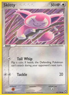 Skitty Common card from Power Keepers