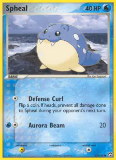 Spheal Common card from Power Keepers
