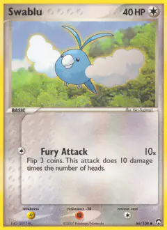 Swablu Common card from Power Keepers