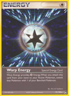 Warp Energy Uncommon card from Power Keepers