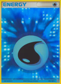 Water Energy Rare Holo card from Power Keepers