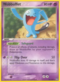 Wobbuffet Rare card from Power Keepers