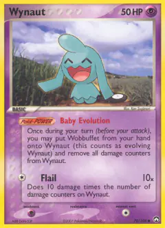 Wynaut Common card from Power Keepers