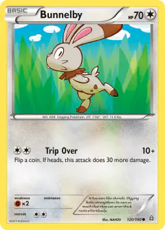 Bunnelby Common card from Primal Clash