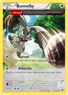 Bunnelby Uncommon card from Primal Clash