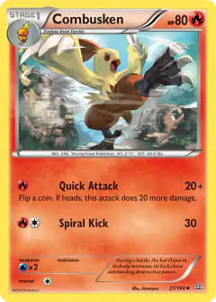 Combusken Uncommon card from Primal Clash