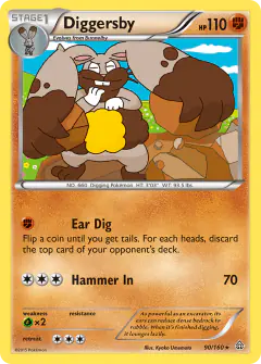 Diggersby Rare card from Primal Clash