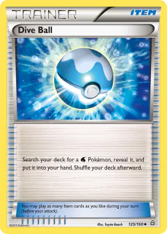 Dive Ball Uncommon card from Primal Clash
