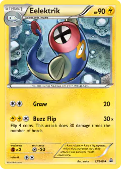 Eelektrik Uncommon card from Primal Clash