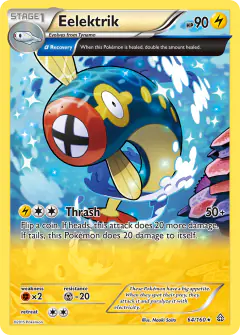 Eelektrik Rare card from Primal Clash