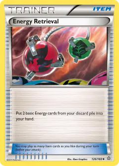 Energy Retrieval Uncommon card from Primal Clash