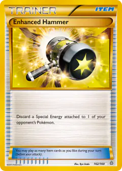 Enhanced Hammer Rare Secret card from Primal Clash