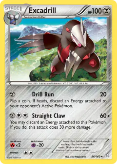 Excadrill Rare card from Primal Clash