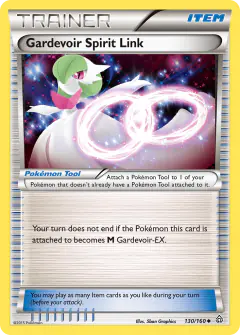 Gardevoir Spirit Link Uncommon card from Primal Clash