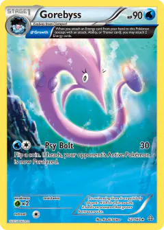 Gorebyss Rare card from Primal Clash
