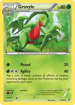 Grovyle Uncommon card from Primal Clash