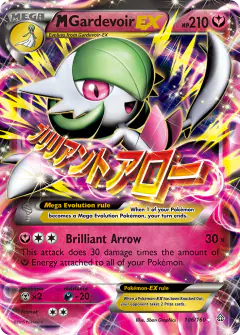 M Gardevoir-EX Rare Holo EX card from Primal Clash