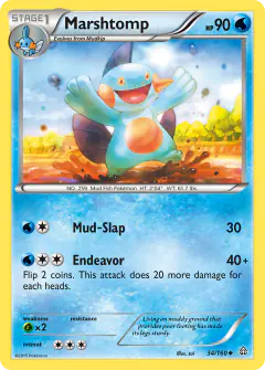 Marshtomp Uncommon card from Primal Clash
