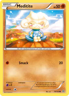 Meditite Common card from Primal Clash
