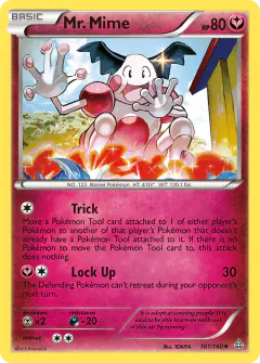 Mr. Mime Uncommon card from Primal Clash