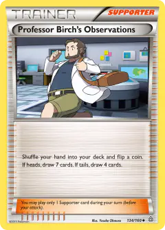 Professor Birch's Observations Uncommon card from Primal Clash