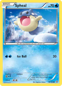 Spheal Common card from Primal Clash