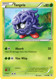 Tangela Common card from Primal Clash