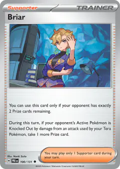 Briar Uncommon card from Prismatic Evolutions