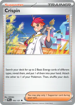 Crispin Uncommon card from Prismatic Evolutions