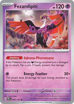 Fezandipiti Rare card from Prismatic Evolutions