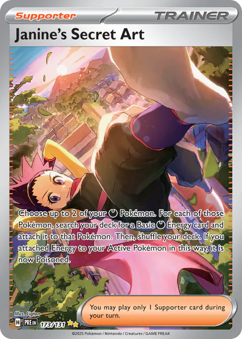 Janine's Secret Art Special Illustration Rare