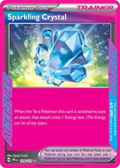 Sparkling Crystal ACE SPEC Rare card from Prismatic Evolutions