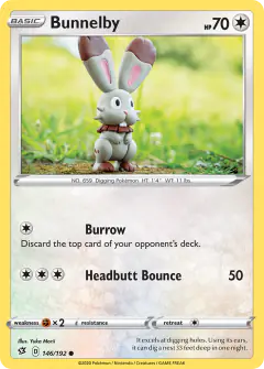 Bunnelby Common card from Rebel Clash