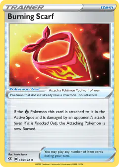 Burning Scarf Uncommon card from Rebel Clash