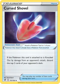 Cursed Shovel Uncommon card from Rebel Clash