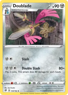 Doublade Uncommon card from Rebel Clash