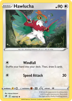 Hawlucha Uncommon card from Rebel Clash