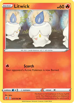 Litwick Common card from Rebel Clash