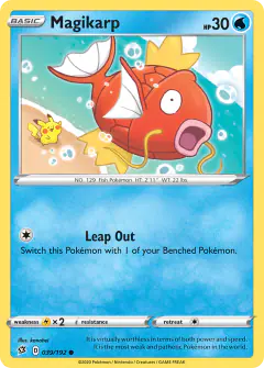 Magikarp Common card from Rebel Clash