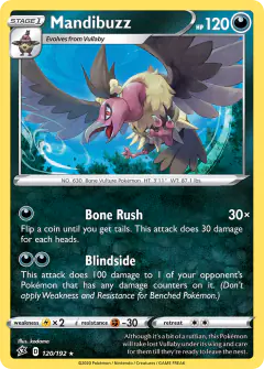 Mandibuzz Rare card from Rebel Clash