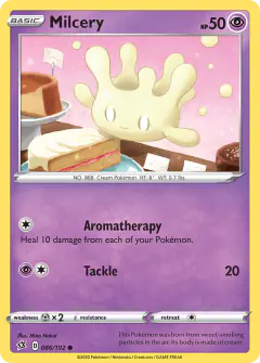 Milcery Common card from Rebel Clash